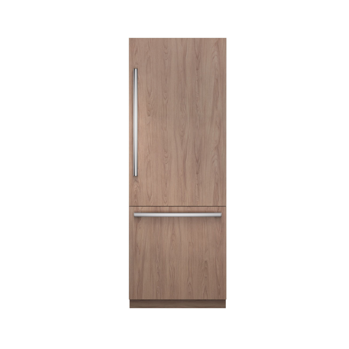 Bosch - Benchmark Series 30 in. Wide 16.5 Cu. Ft. Bottom Freezer Built-in Smart Refrigerator - Custom Panel Ready