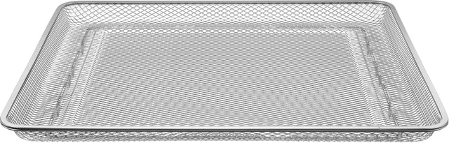 Front. LG - LG Air Fry Tray - Silver.