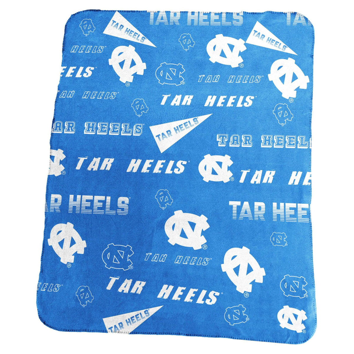 Logo Brands - North Carolina Tar Heels 50" x 60" Classic Fleece Blanket - Multicolor