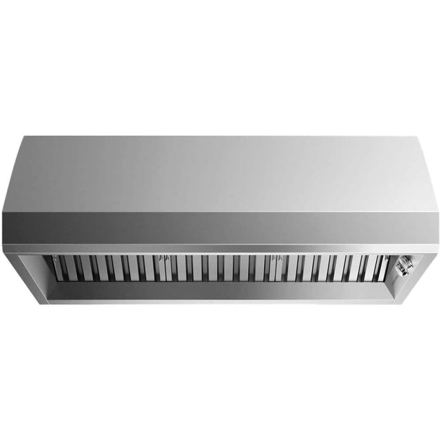 Front. Fisher & Paykel - Vertical Duct Cover - Stainless Steel.
