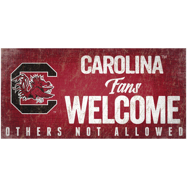 CAROLINA Fans WELCOME OTHERS NOT ALLOWED