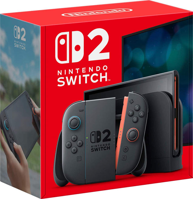 Nintendo Switch box with a red background and the words "Nintendo Switch" written on it.
