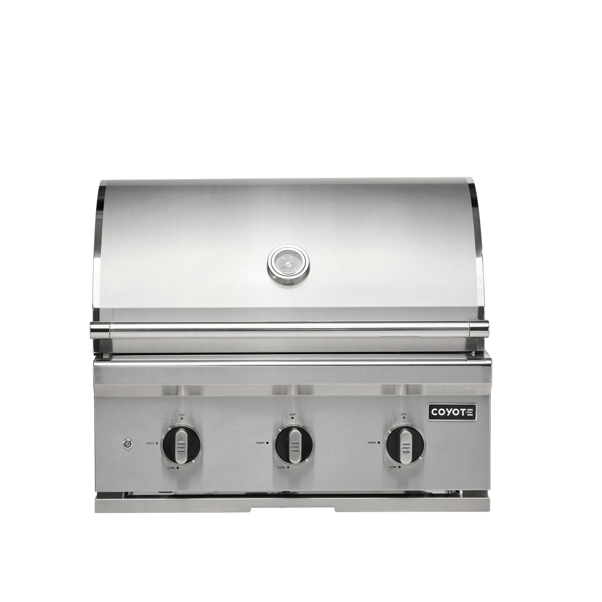 30" Coyote Outdoor Living C-Series Built-In Natural Gas (NG) Grill - Stainless Steel
