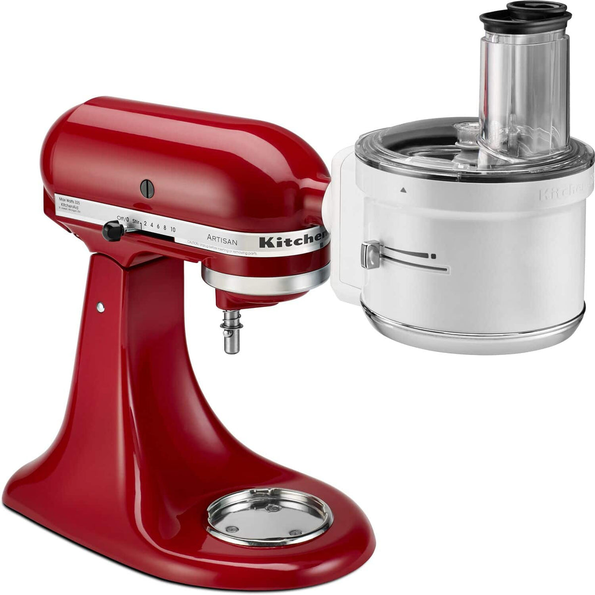 KitchenAid - Food Processor Attachment - Silver