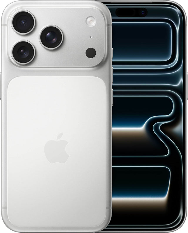 Front. Apple - iPhone 17 Pro 512GB - Silver.