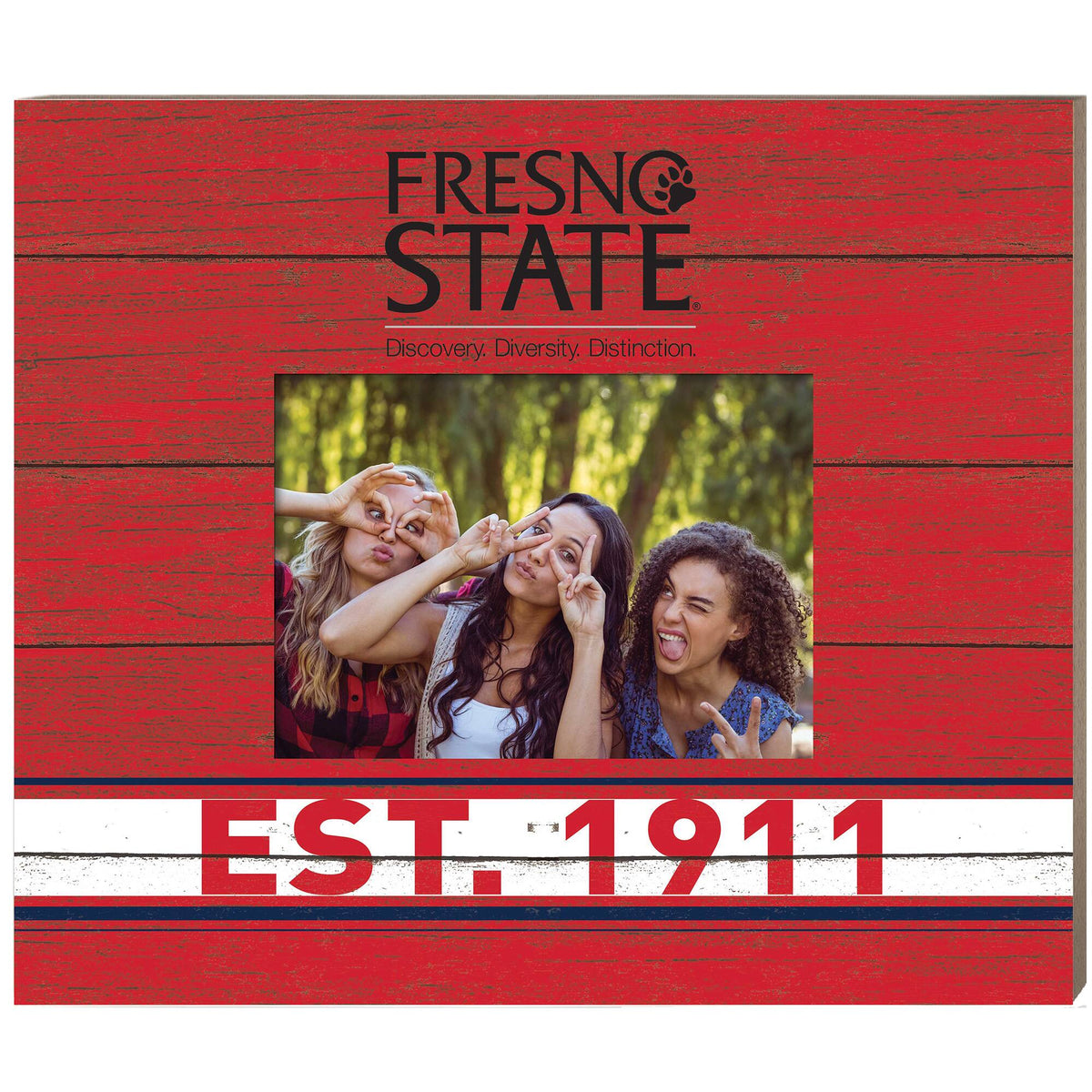 Jardine - Fresno State Bulldogs 11'' x 13'' Team Spirit Scholastic Picture Frame - Navy