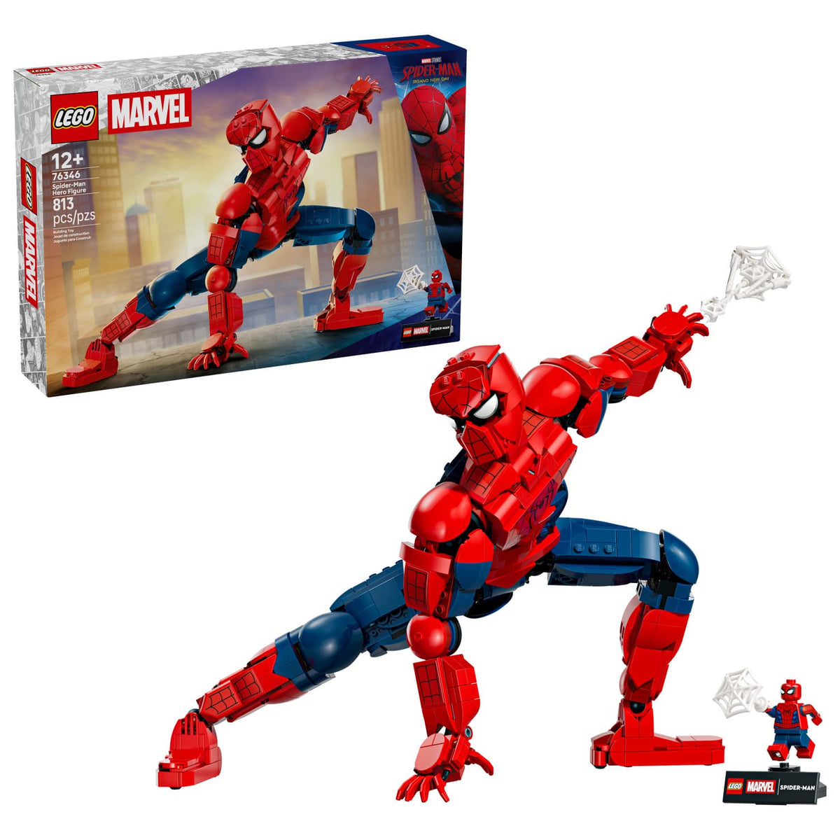 LEGO - Marvel Spider-Man Hero Figure Toy 76346