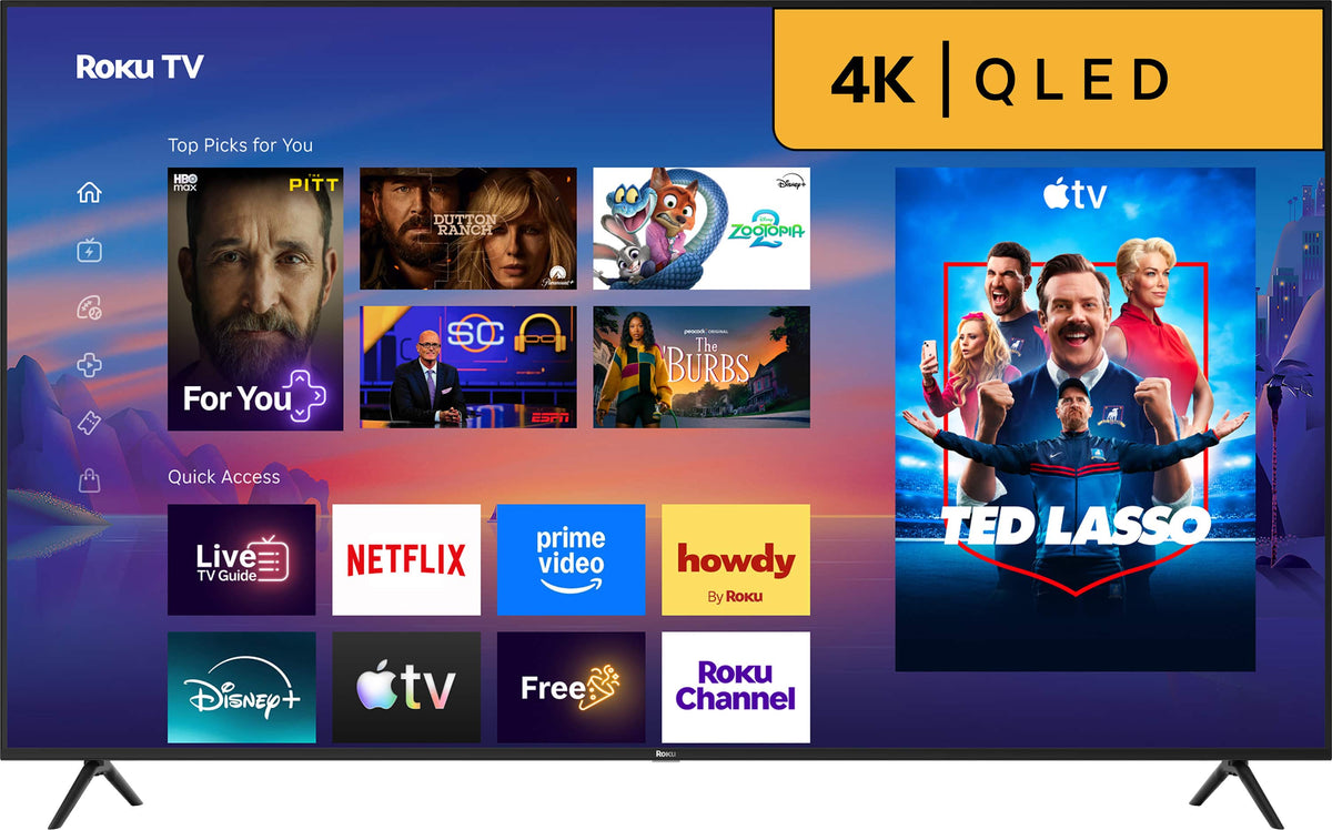Roku - 75" Class Select Series 4K QLED Smart RokuTV (2026)