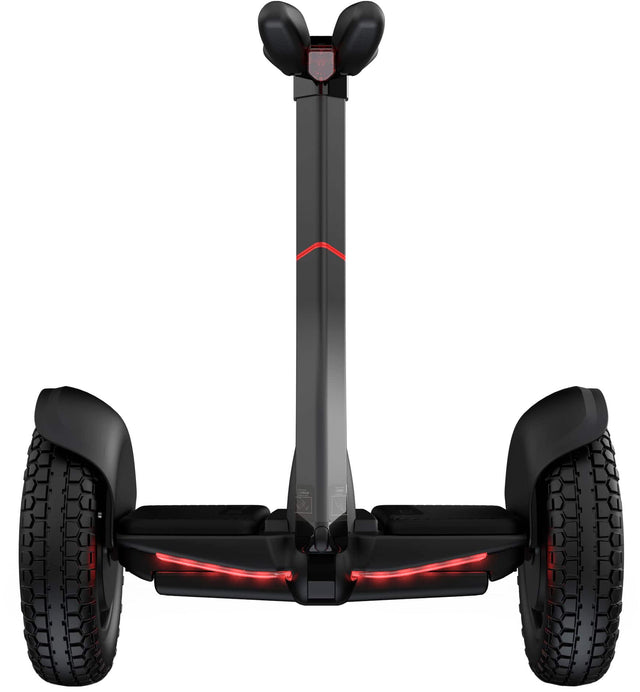 Front. Segway - Ninebot S2 w/21.7 mi Max Operating Range & 11.2 mph Max Speed - Black.