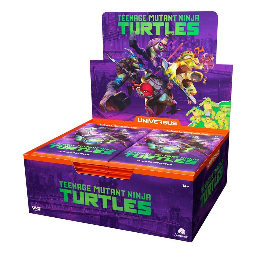 UniVersus - Trading Card Game: Teenage Mutant Ninja Turtles Booster Box (TMNT)