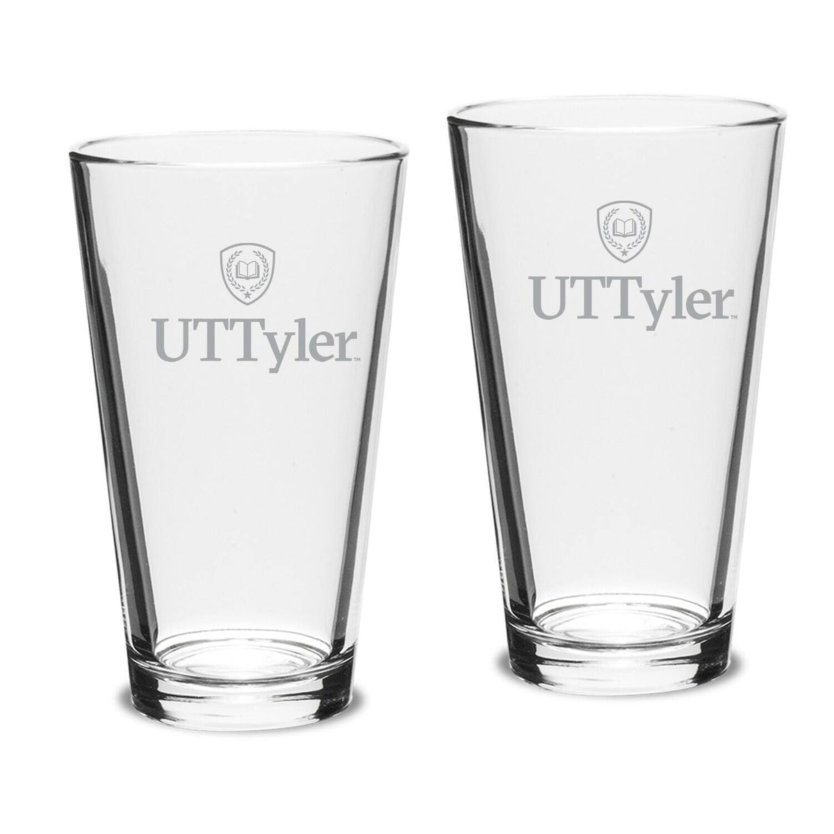 Jardine - Texas Tyler Patriots 16oz. Two-Piece Classic Pub Glass Set - Multicolor