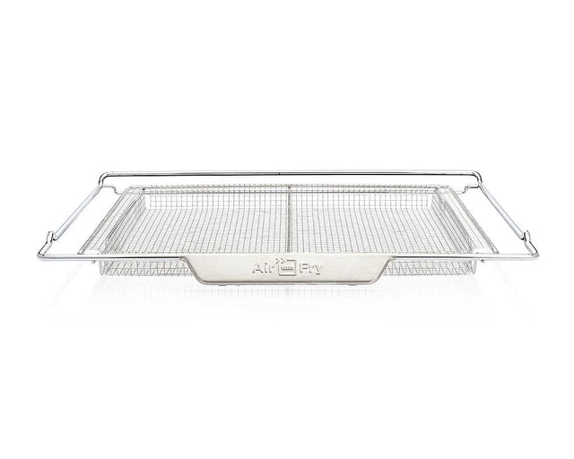 Front. Frigidaire - ReadyCook 24" Wall Oven Air Fry Tray for Select Frigidaire Wall Ovens - Silver.