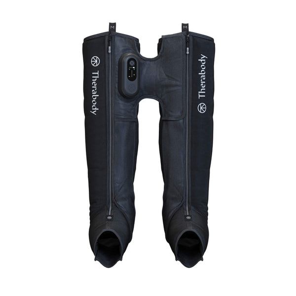 Therabody - JetBoots Prime - Ultra-Portable Wireless Compression Boots For Easy Leg Recovery - Short - Black