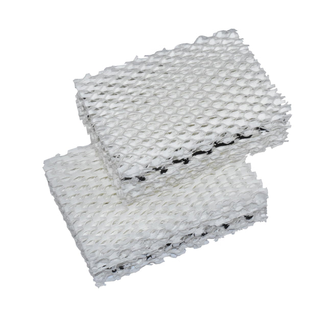 Front. HQRP - WF813 Humidifier Wick Filter 2-Pack for Duracraft DH-830, Honeywell HCM-525, Robitussin HC832.