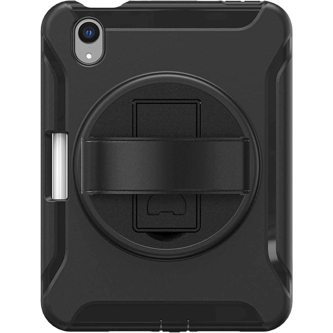 SaharaCase - Protection Hand Strap Series Case for Apple iPad mini (A17 Pro) and Apple iPad mini (6th Generation 2021) - Black