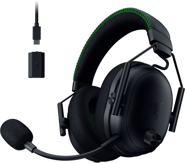 Razer - BlackShark V3 Pro ANC Wireless Over-the-Ear Gaming Headset for Xbox, PC, Mac, Playstation, Nintendo Switch, Smartphone - Black