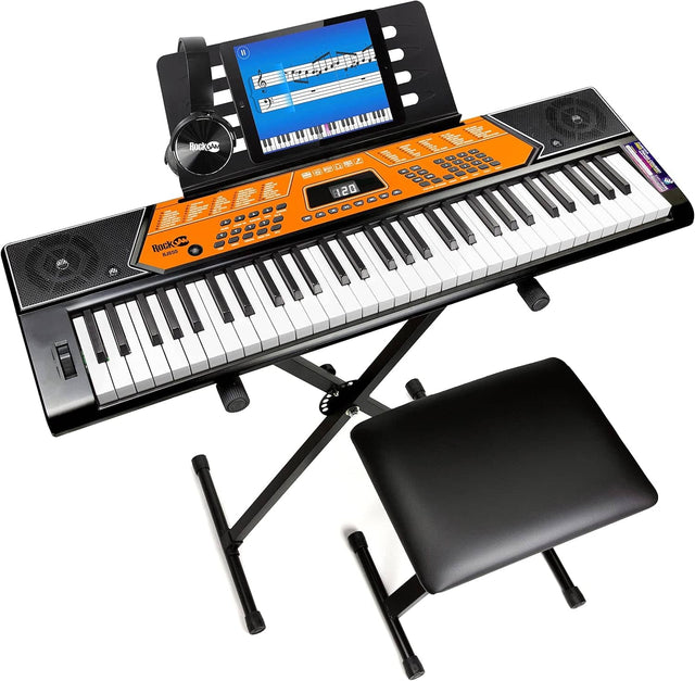 RockJam 61-Key Portable Keyboard