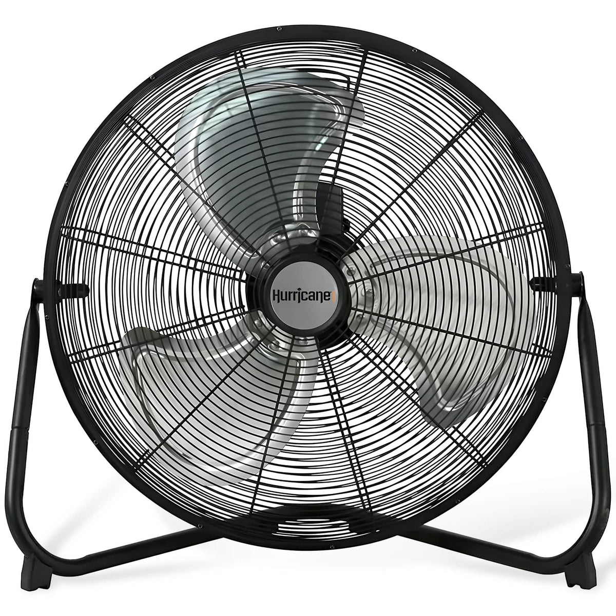 Hurricane - Pro 20 Inch 3 Adjustable Speed High Velocity Metal Fan - Black