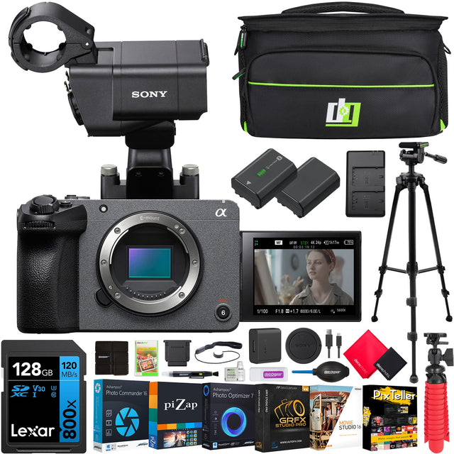 SONY E-mount  
- S STEW 24g 40T17m  
- 00:03:19:12 REC 6 1/100 F18 +1.7 08/.DE/S  
- SNOOK - SONY 120 128 GB MB/s V30  
- I S Lexar 800x  
- Anhampoo Photo Commander 16  
- Ashampoo Photo Optimizer 7  
- pi Zap!  
- SCONE  
- LO GRFX STUDIO PARO  
- www.AUL.oM  
- Sor decechoto Tiucesep  
- PixTeller MOVEE STUDIO 16  

128 GB  
120 MB/s  
V30  
800x  
Lexar  

Anhampoo Photo Commander 16  
Ashampoo Photo Optimizer 7  
piZap  
GRFX STUDIO PRO  
MOVIE STUDIO 16  
PixTeller MOVEE STUDIO 16  
www.AUL.oM