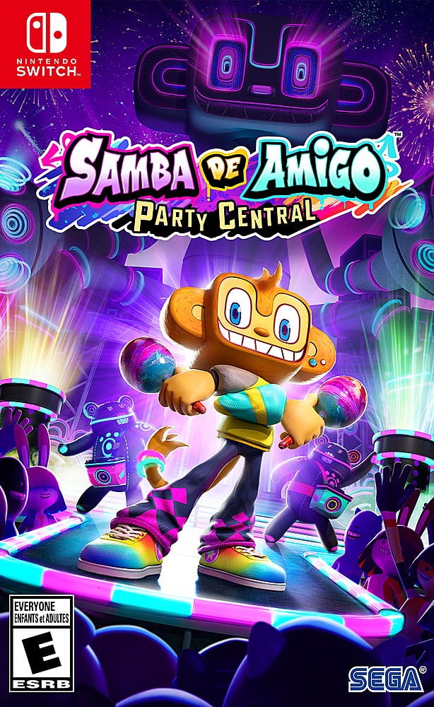 Front. SEGA - Samba de Amigo: Party Central.