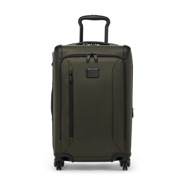 Front. TUMI - Aerotour International Expandable 4-Wheel Carry-On Spinner Suitcase - Willow.