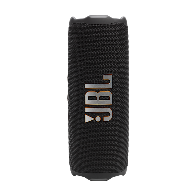 Front. JBL - JBL Flip 7 - Portable waterproof and drop-proof speaker - 2025 - Black.