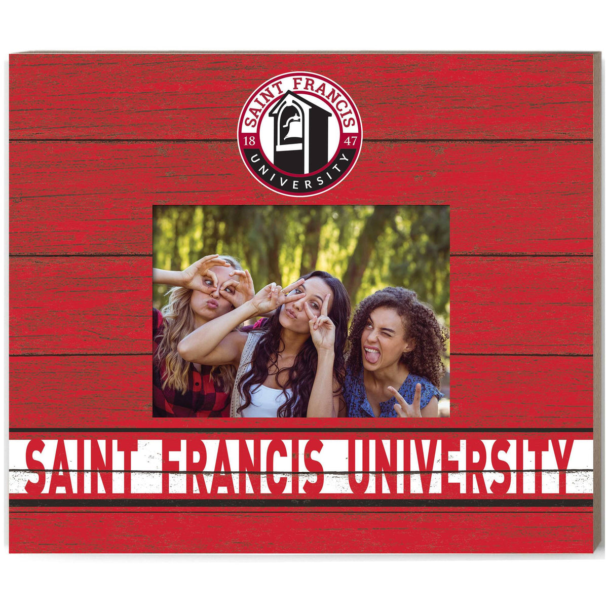 Jardine - Saint Francis Flash 11'' x 13'' Team Spirit Scholastic Picture Frame - Red
