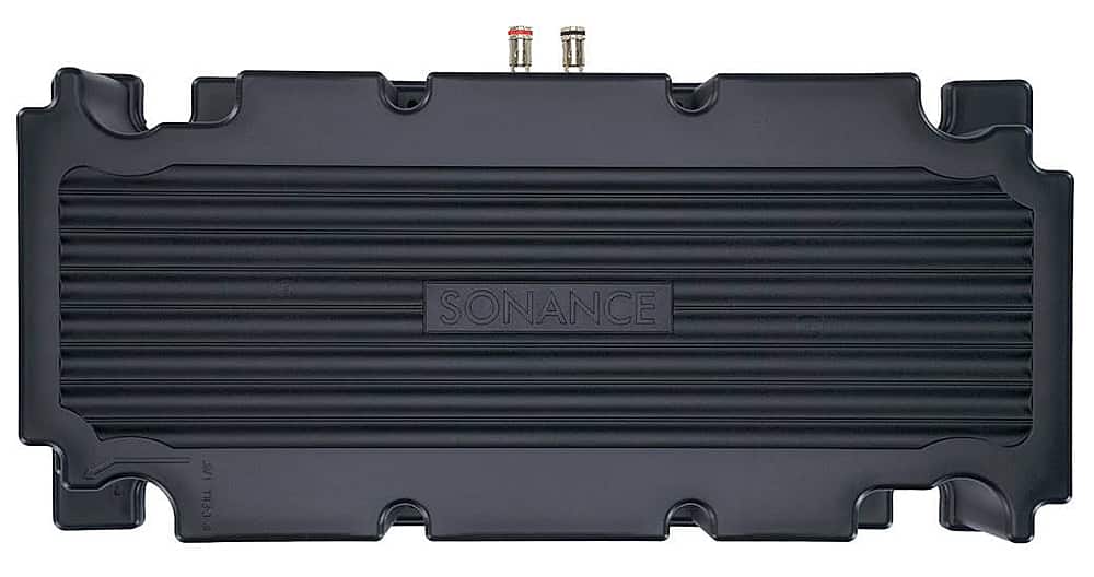 Sonance - MEDIUM LCR RETROFIT ENCLOSURE - Compatible with select 6.5" LCR In Wall Speakers (Each) - Black