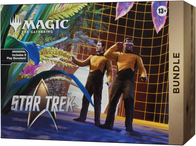 MAGIC THE GATHERING Includes 9 Play Boosters! STAR TREK 13+ BUNDLE