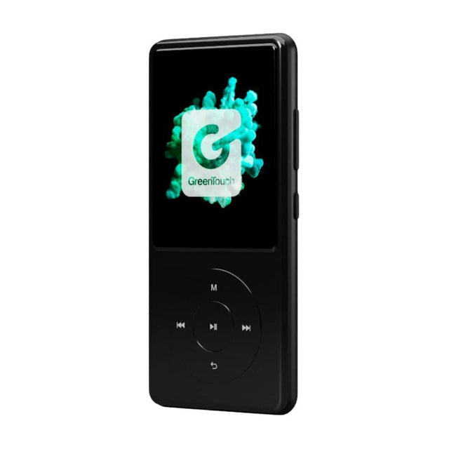 Front. GreenTouch - GREENTOUCH SIX 64GB KOSHER MP3, BLACK.
