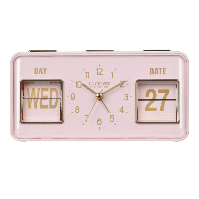DAY WED 12 11 1 10 LA CROSSE CLOCK CO. 9 8 7 6 5 2 3 4 DATE 27