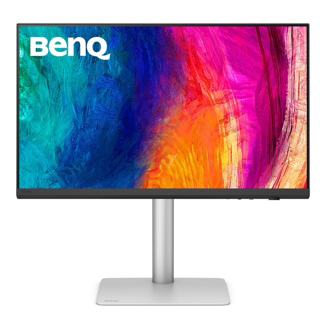 Front. BenQ - PD2730S 27" IPS LED 5K Mac Compatible Monitor (HDMI/Thunderbolt 4 90W/DP) - White.