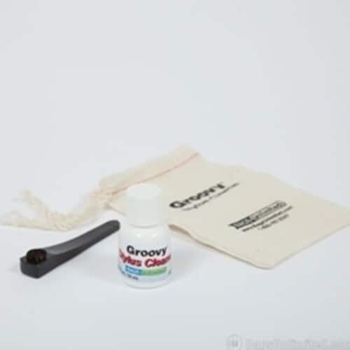 PopMarket - Bags Unlimited ASCK - Groovy Stylus Cleaning Care System Kit - Fluid, Brush, Bag - VINYL ACCESSORIES - Multicolor