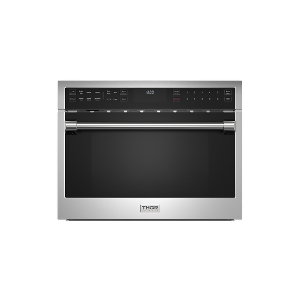 Thor Kitchen - 1.6 Cu. Ft. Built-In Microwave Oven with Air Fry With Sensor Cooking - Stainless Steel