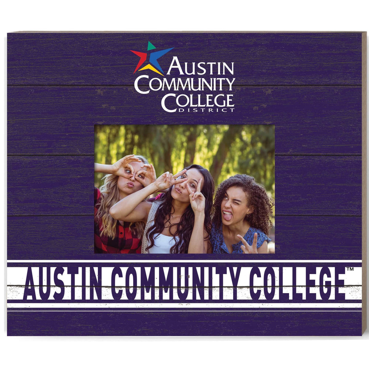 Jardine - Austin Community College 11" x 13" Team Spirit Scholastic Picture Frame - Purple
