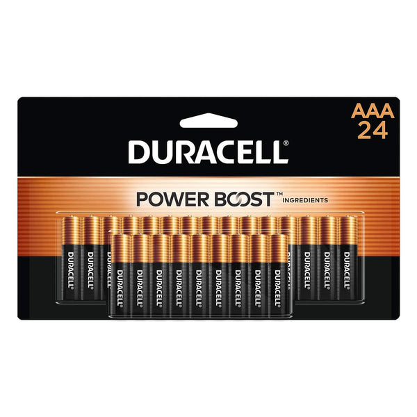 Duracell - Coppertop AAA Alkaline Battery, 24/Pack (MN2400B240002)