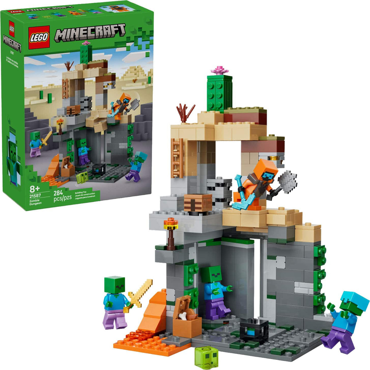 LEGO - Minecraft Zombie Dungeon Building Toy 21587