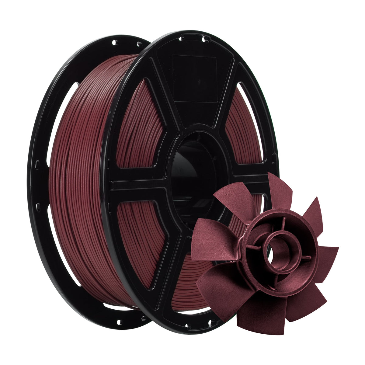 Flashforge - Carbon Fiber PLA 3D Printer Filament-1.75mm-1kg (2.2 lbs) Spool - Marsala