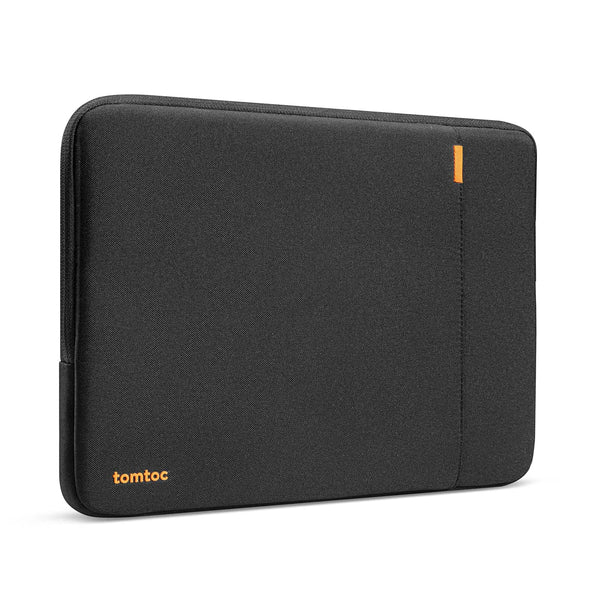 tomtoc - Defender-A13 360° Protective Recycled Laptop Sleeve Bag Case for 13.5-14.4 Inch Acer ASUS Dell HP Lenovo Samsung Laptops - Black