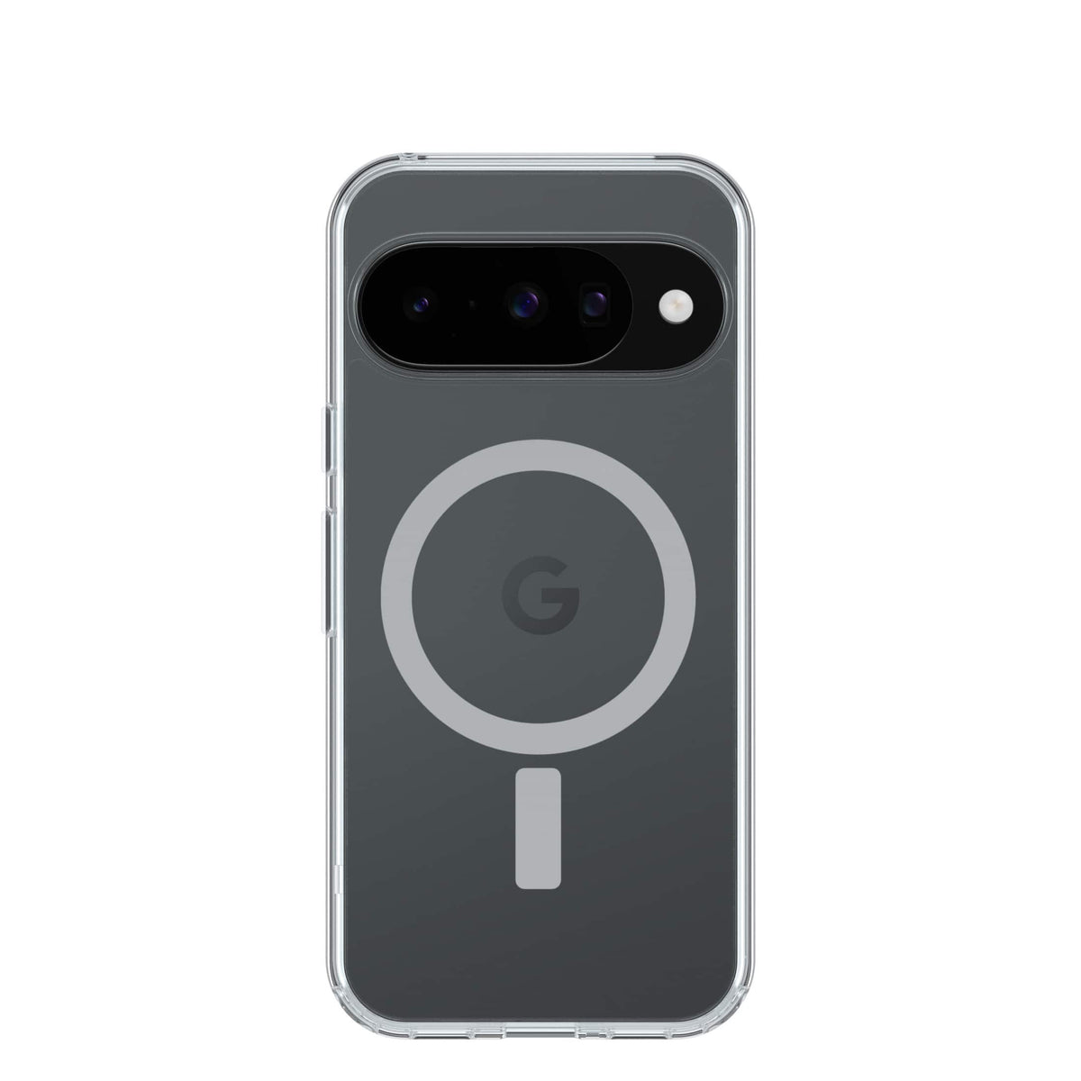 OtterBox - Symmetry Series Hard Shell with Magnets for Pixel 10 and Pixel 10 Pro - Clear