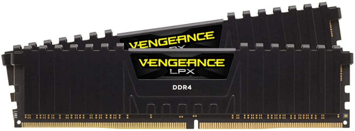 CORSAIR - VENGEANCE LPX 32GB (2x16GB) DDR4 3200MHz C16 UDIMM Desktop Memory - Black