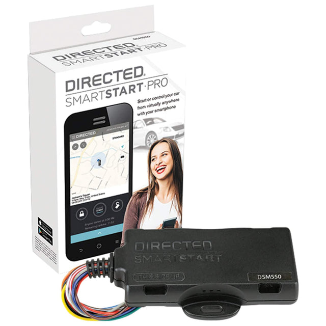 DIRECTED SMARTSTART PRO  
Start or control your car from virtually anywhere with your smartphone  

DIRECTED SMARTSTART  
DSM550