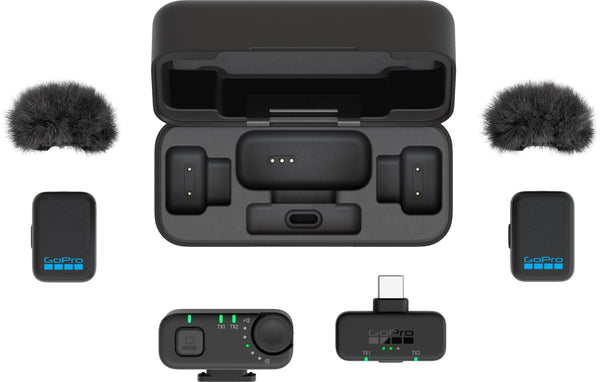 GoPro - Wireless Mic Complete Kit - Black