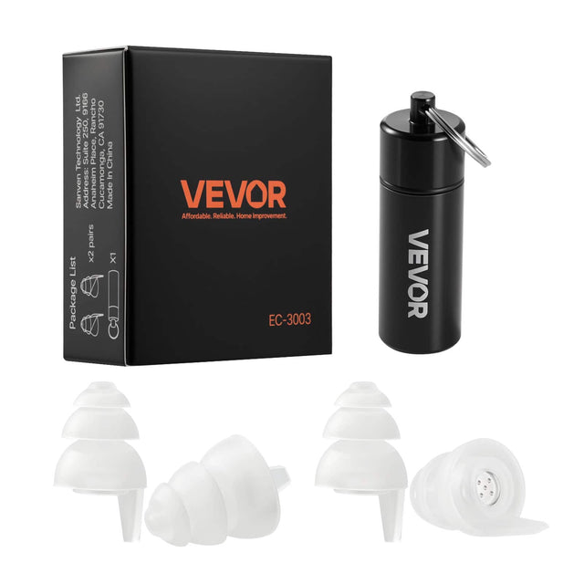 VEVOR  
Affordable. Reliable. Home Improvement.  

EC-3003  

Sanven Technology Ltd.  
Address: Suite 250, Rancho Cucamonga, CA 91730  
Made in China  

Package List:  
- 2 pairs  
- 1 x  

9166 250 Rancho 91730 Technology CA Suite Place China in Sanven Address: Anaheim Cucamonga Made pairs x2 LX List Package VEVOR Affordable. Reliable Home improvement. EC-3003 VEVOR