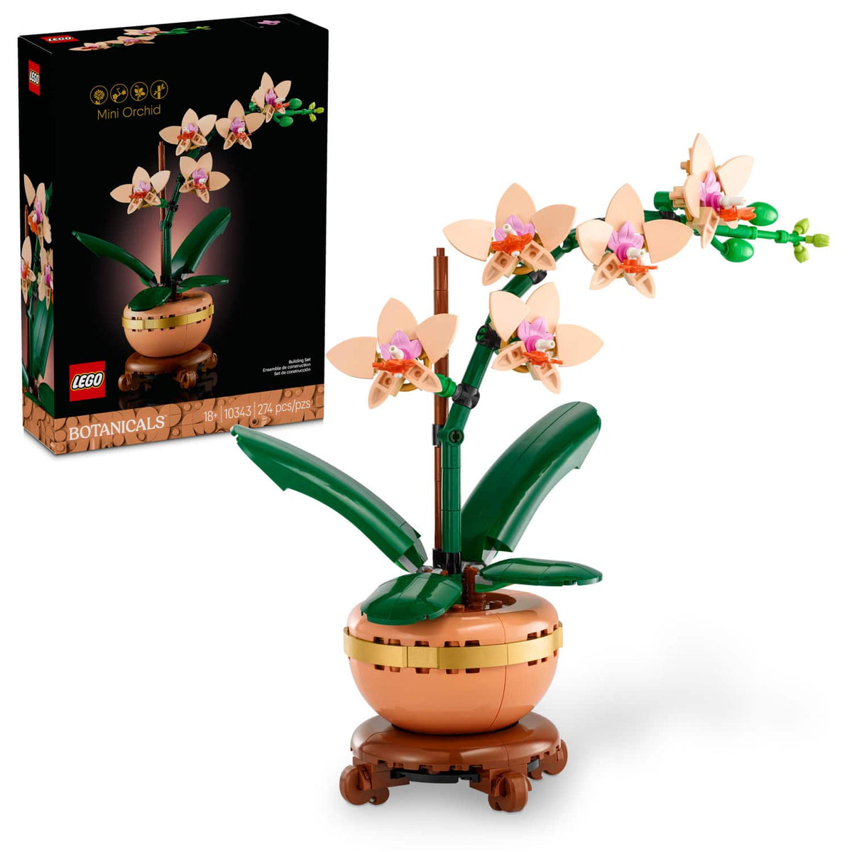 LEGO - Botanicals Mini Orchid Building Set - 10343