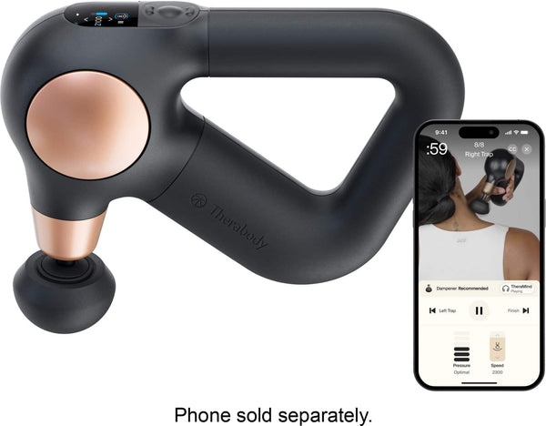 Therabody - Theragun Sense (2nd Generation) - Relaxing Massage With On-Screen Guided Routines For Stress Relief - Black