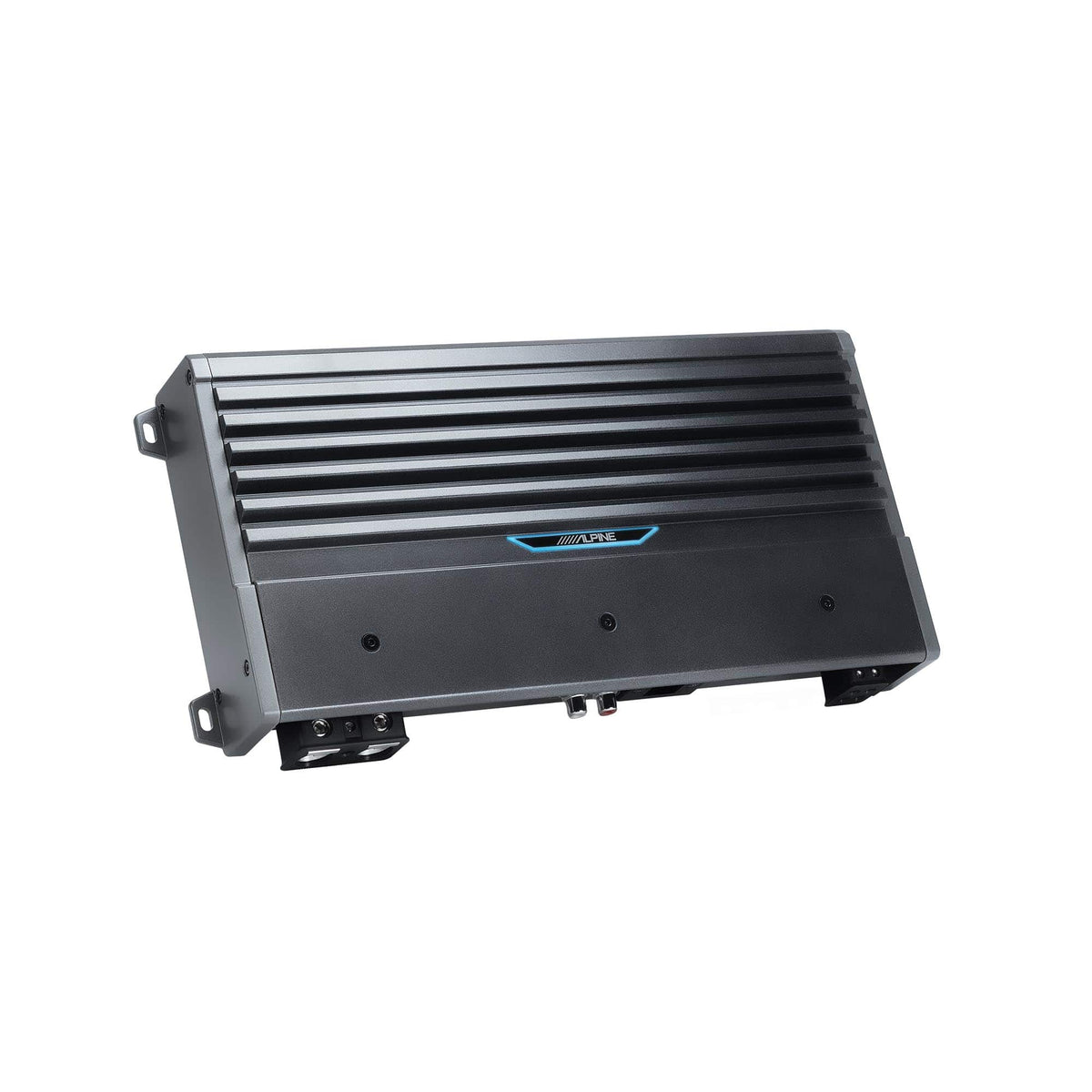 Alpine - M-A120M 1200W Mono Marine Amplifier with IPX6 Waterproof Chassis - Black/Gray