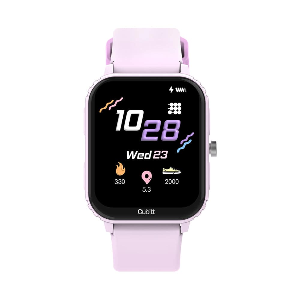 Cubitt - Teens Smartwatch  / Fitness Tracker for Boys and Girls - Purple - (2024)