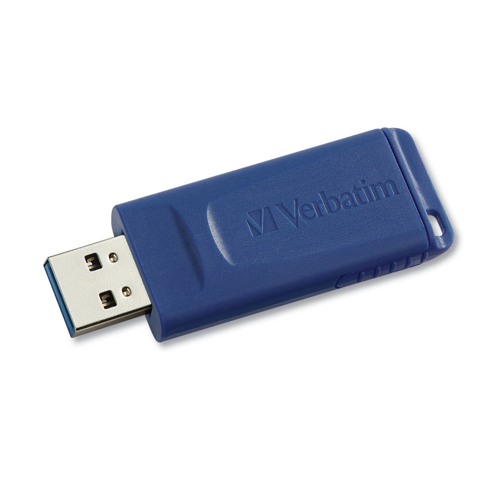 Verbatim - 97088 8 GB Classic USB 2.0 Flash Drive - Blue