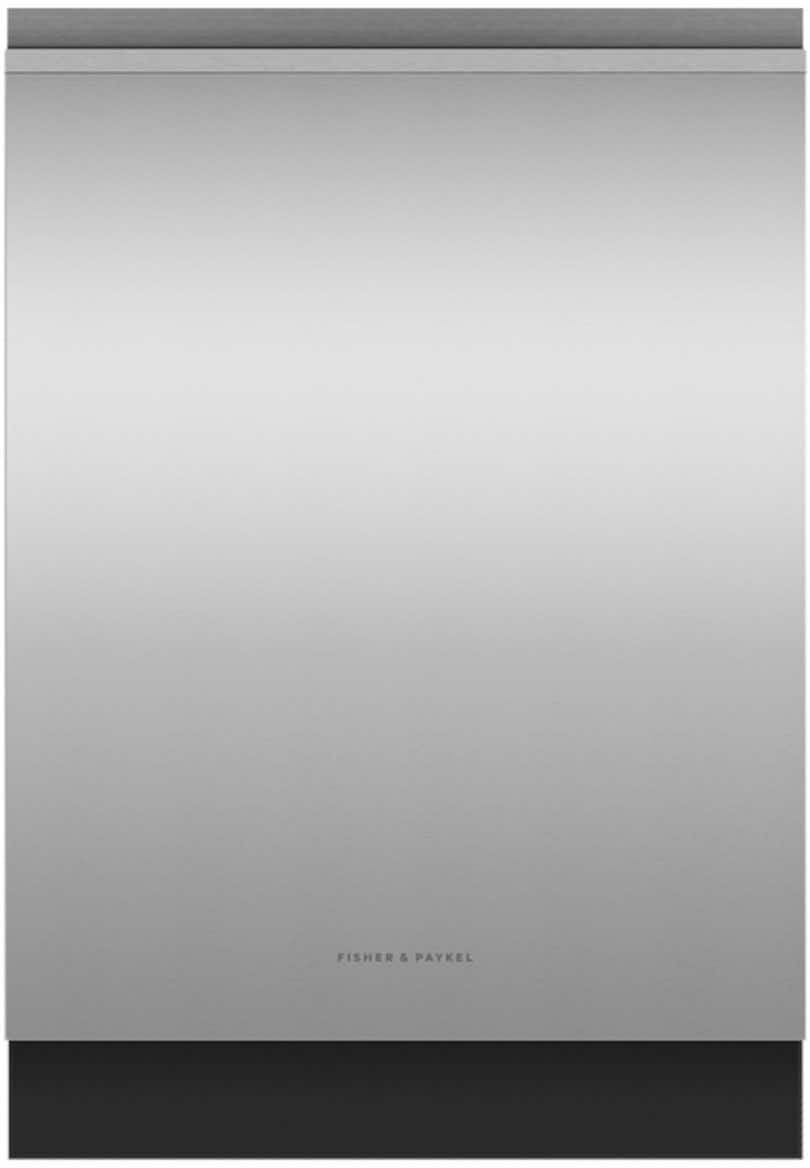 Fisher & Paykel - 24-in Top Control Built-in Dishwasher - Stainless Steel